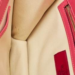 Pre Owned Valentino Multicolor Leather Medium Glam Lock Chain Shoulder Bag