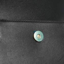 Pre Owned Valentino Black Leather Small Supervee Crossbody Bag