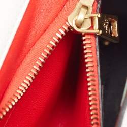 Valentino White Leather Small VSLING Top Handle Bag
