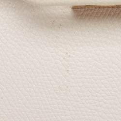 Valentino White Leather Small VSLING Top Handle Bag