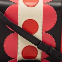 Pre Owned Valentino Multicolor Leather Carmen Flap Shoulder Bag