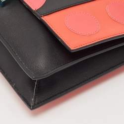 Pre Owned Valentino Multicolor Leather Carmen Flap Shoulder Bag