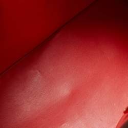 Pre Owned Valentino Black/White Leather Large VLogo Escape Tote