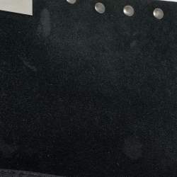 Valentino Black Leather Rockstud Rolling Crossbody Bag