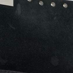 Valentino Black Leather Rockstud Rolling Crossbody Bag