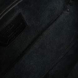Valentino Black Leather Rockstud Rolling Crossbody Bag