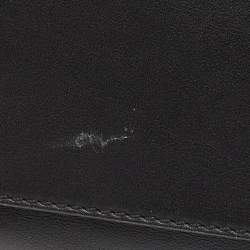 Pre Owned Valentino Black/Ivory Leather Rockstud Shopper Tote