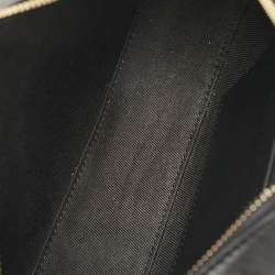 Pre Owned Valentino Black Leather Vlogo Walk Crossbody Bag