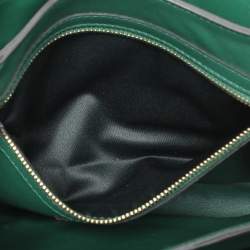 Valentino Green Leather Rockstud Shoulder Bag