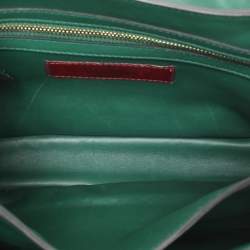 Valentino Green Leather Rockstud Shoulder Bag