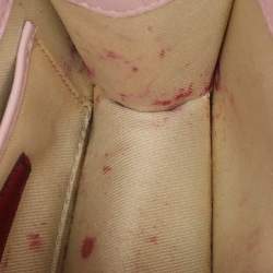 Valentino Light Pink Leather Mini Rockstud Glam Lock Shoulder Bag