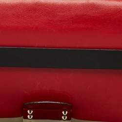 Valentino Multicolor Leather Mime Clutch