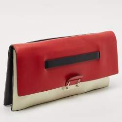 Valentino Multicolor Leather Mime Clutch