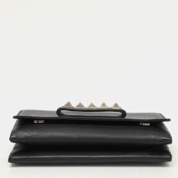 Pre Owned Valentino Black Leather Va Va Voom Shoulder Bag