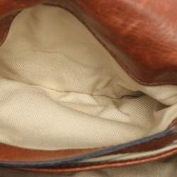 Valentino Brown Leather Shoulder Bag