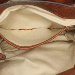 Valentino Brown Leather Shoulder Bag