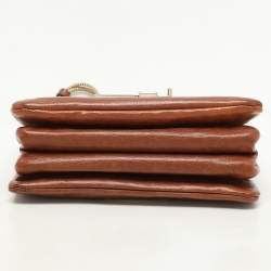 Valentino Brown Leather Shoulder Bag