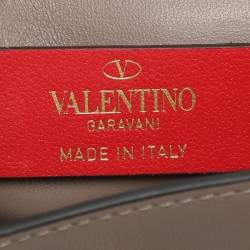 Valentino Beige Leather Mini Supervee Belt Bag