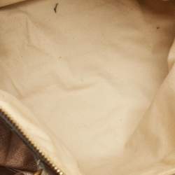 Valentino Rose Gold Leather Bow Zip Satchel