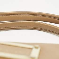 Valentino Brown Leather Aphrodite Bow Tote