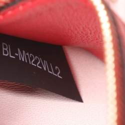 Valentino Peach Quilted Velvet Medium Rockstud Spike Chain Bag