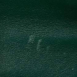 Valentino Green Leather Medium Rockstud Glam Lock Flap Bag