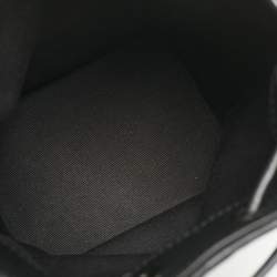 Valentino Black Panther Print Canvas Mini Escape Bucket Bag