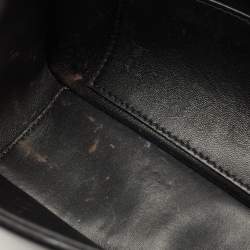 Valentino Black Leather Loco Flap Shoulder Bag