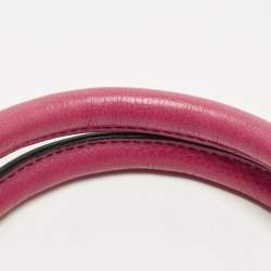 مملوكة مسبقًا حقيبة فالنتينو بيتال روز قبة جلد فوشيا