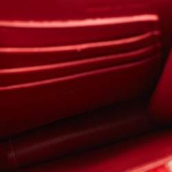 Valentino Red Iconographe Canvas and Leather Phone Crossbody Bag