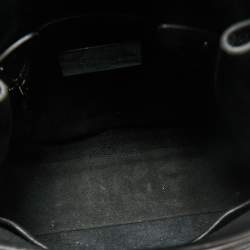 Valentino Black Leather Medium My Rockstud Rolling Top Handle Bag