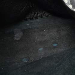 Pre Owned Valentino Black Leather Rockstud Shopper Tote