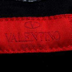 Pre Owned Valentino Black Python Satchel
