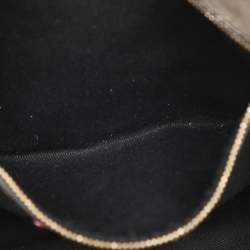 Pre Owned Valentino Gold Leather Crystal Catch Tote