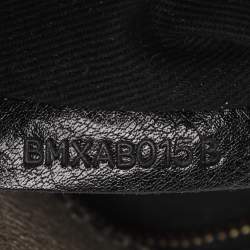 Pre Owned Valentino Gold Leather Crystal Catch Tote