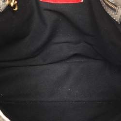 Pre Owned Valentino Gold Leather Crystal Catch Tote