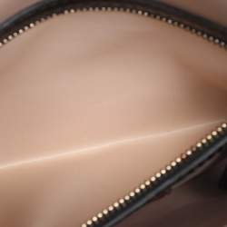 Pre Owned Valentino Black Leather Rockstud Wristlet Clutch