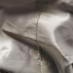 Pre Owned Valentino Black Leather Catch Crystals Hobo