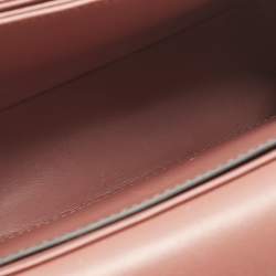 Pre Owned Valentino Chestnut Leather One Stud Chain Shoulder Bag