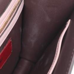 Pre Owned Valentino Multicolor Leather Rockstud Small Glam Lock Shoulder Bag