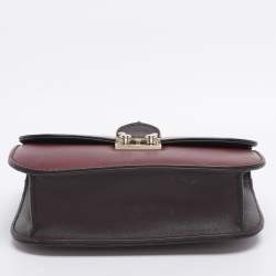 Pre Owned Valentino Multicolor Leather Rockstud Small Glam Lock Shoulder Bag