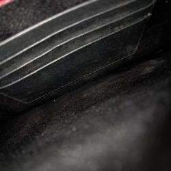 Pre Owned Valentino Black Leather Rockstud Clutch