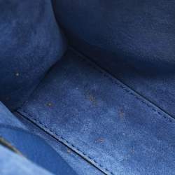 Pre Owned حقيبة كروس فاب فالن*تينو جلد زرقاء روكستد