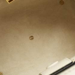 Pre Owned Valentino Off White Leather All time Tote