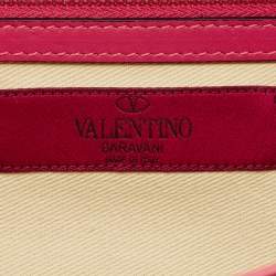 Pre Owned Valentino Multicolor Leather Medium Glam Lock Shoulder Bag