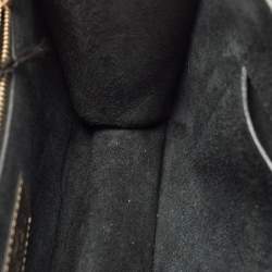 Pre Owned Valentino Metallic Leather Medium Glam Lock Shoulder Bag