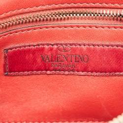 Pre Owned Valentino Black Quilted Leather Rockstud VLTN Belt Bag