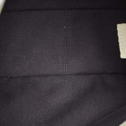 Pre Owned Valentino Grey Leather Braided and Tassel Shoulder Bag