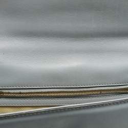 Pre Owned حقيبة كتف فالنتينو غلام لوك جلد أزرق فاتح متوسطة