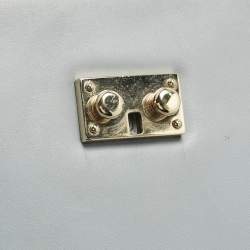 Pre Owned حقيبة كتف فالنتينو غلام لوك جلد أزرق فاتح متوسطة